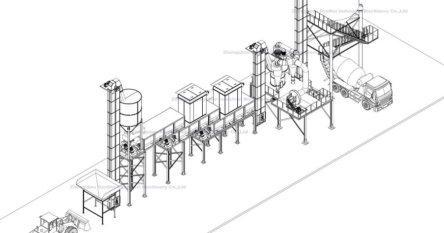 Three Stages Hydrated Lime Plant Making Machine Lime Hydrator